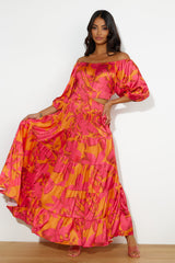 Her Time To Shine Maxi Dress Pink