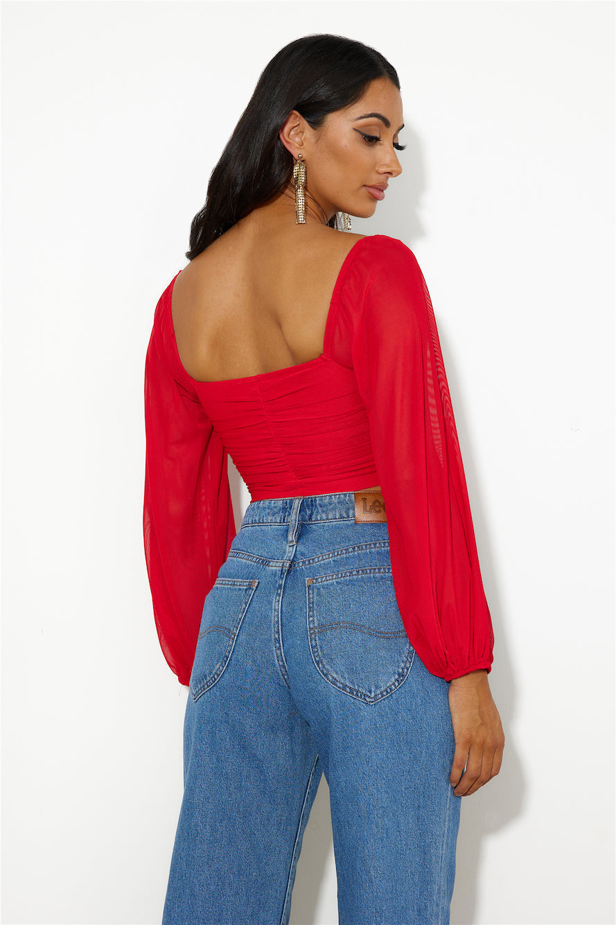 Enchanting Hymns Crop Red