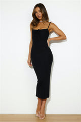 Beauty In The Day Maxi Dress Black