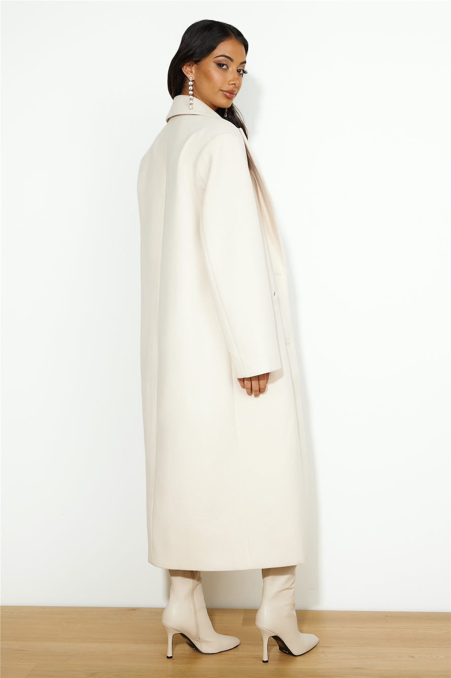 LIONESS Olsen Coat Cream