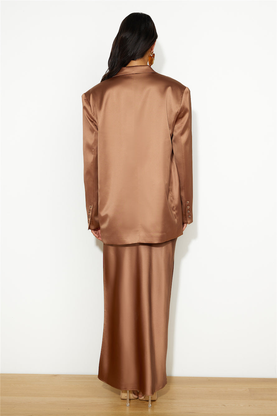 LIONESS NYC Blazer Russet