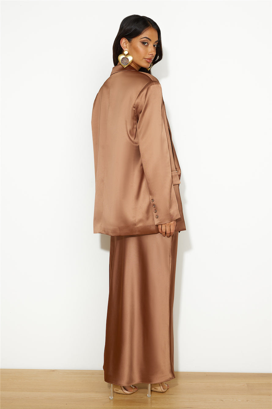 LIONESS NYC Blazer Russet