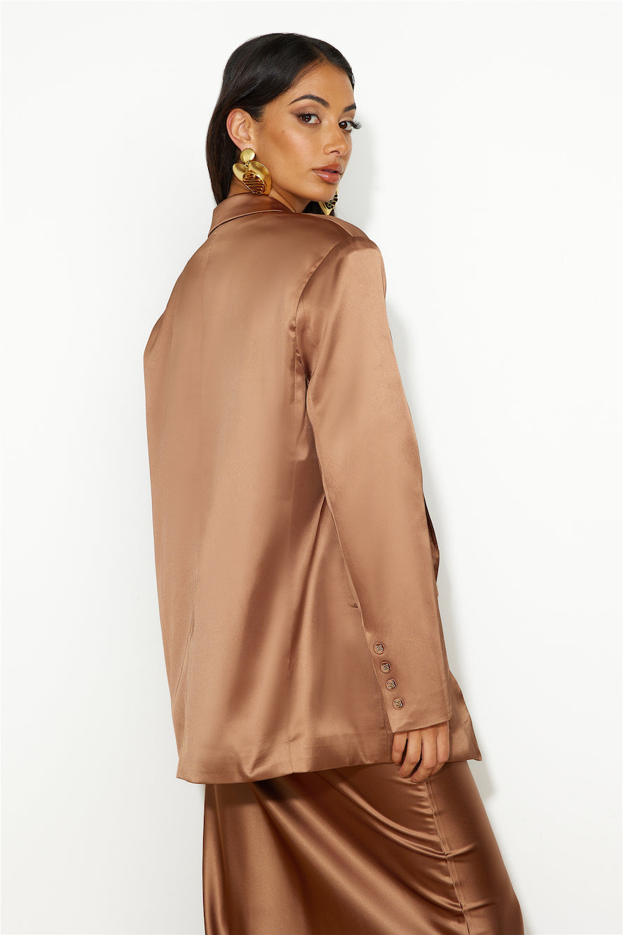 LIONESS NYC Blazer Russet