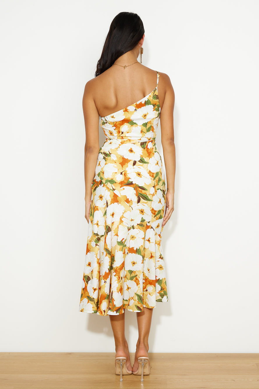 Dance Together Maxi Dress Orange