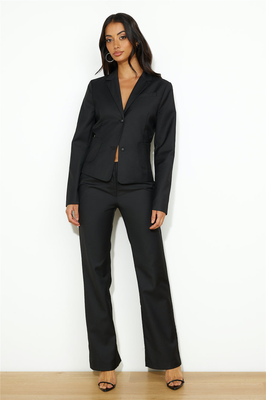 LIONESS Bessette Blazer Onyx