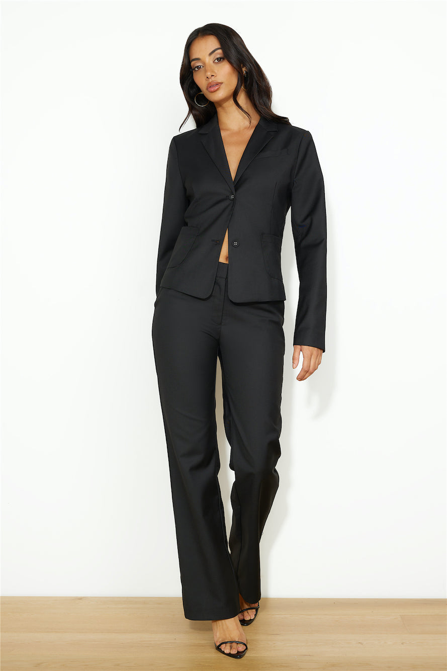 LIONESS Bessette Blazer Onyx