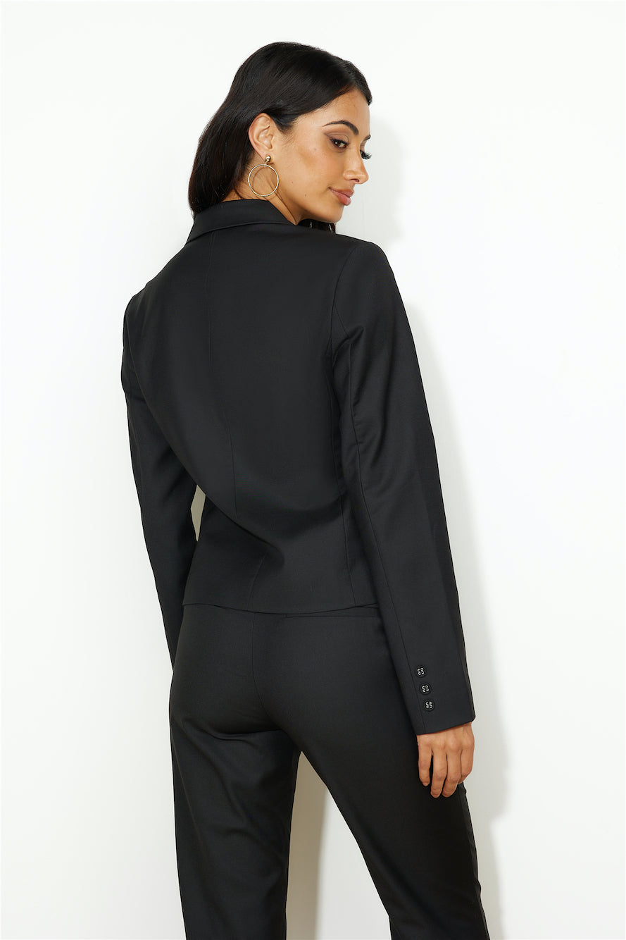 LIONESS Bessette Blazer Onyx