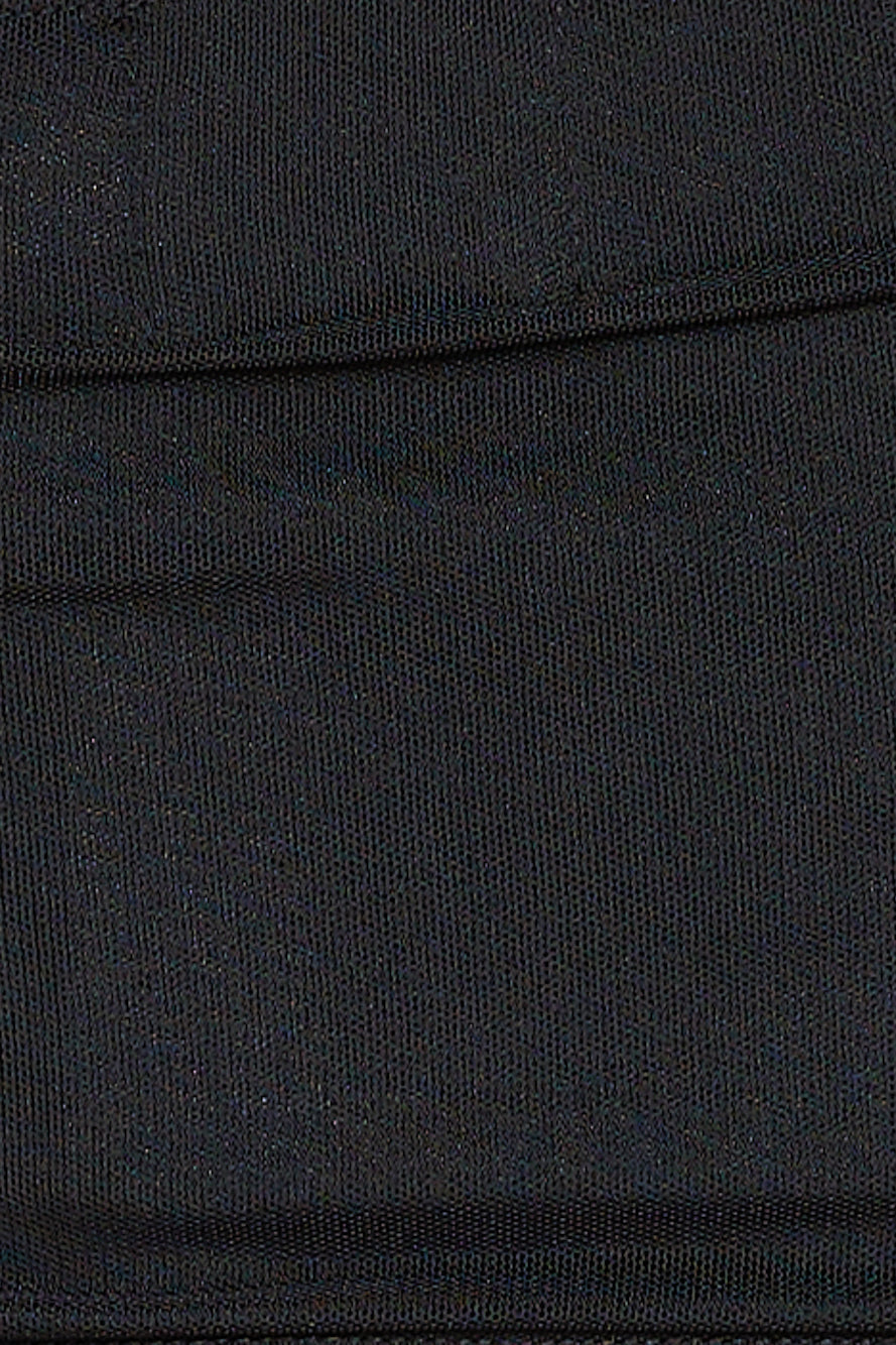 Dare To Be Different Crop Top Black