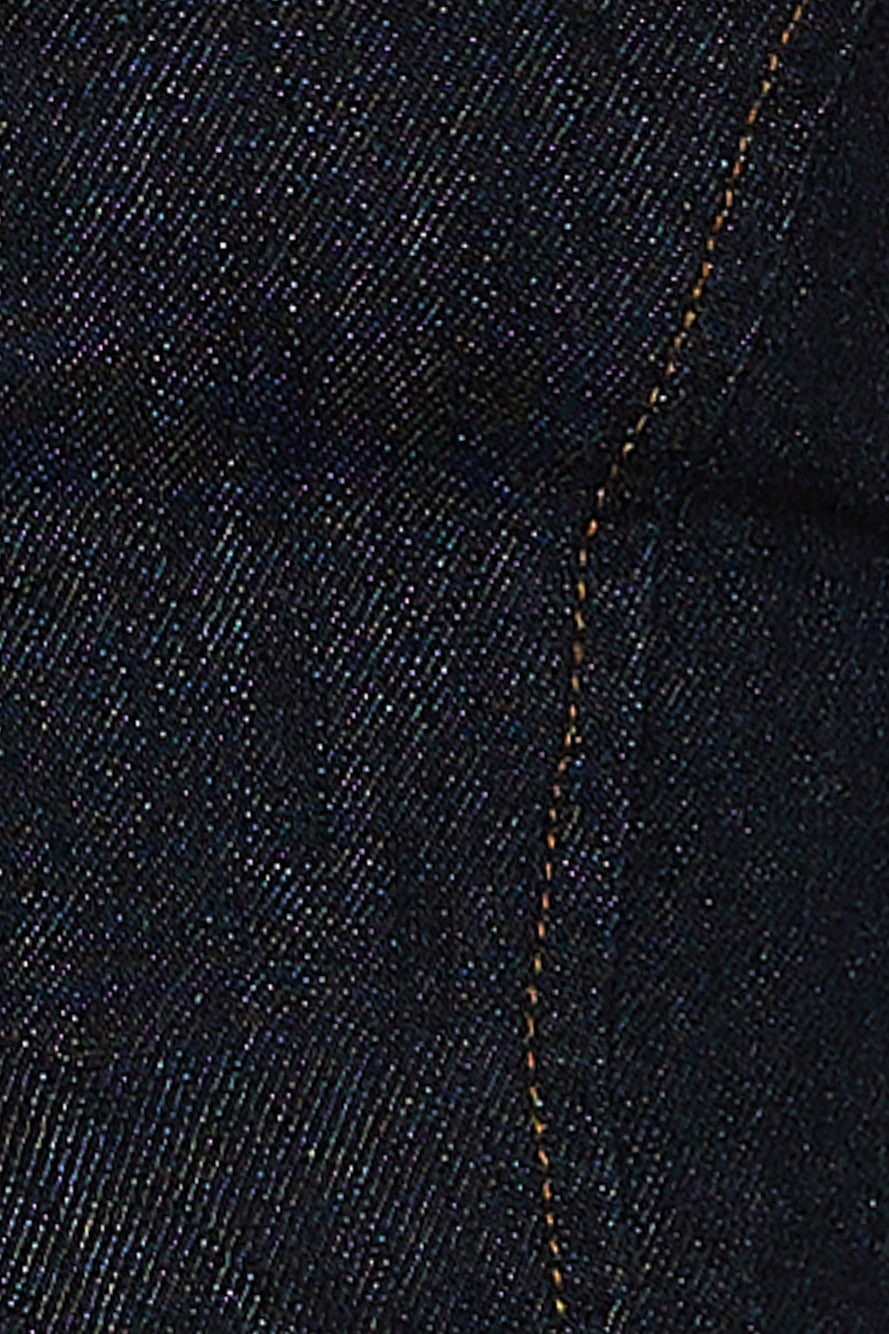 LIONESS NYC Halter Top Dark Denim