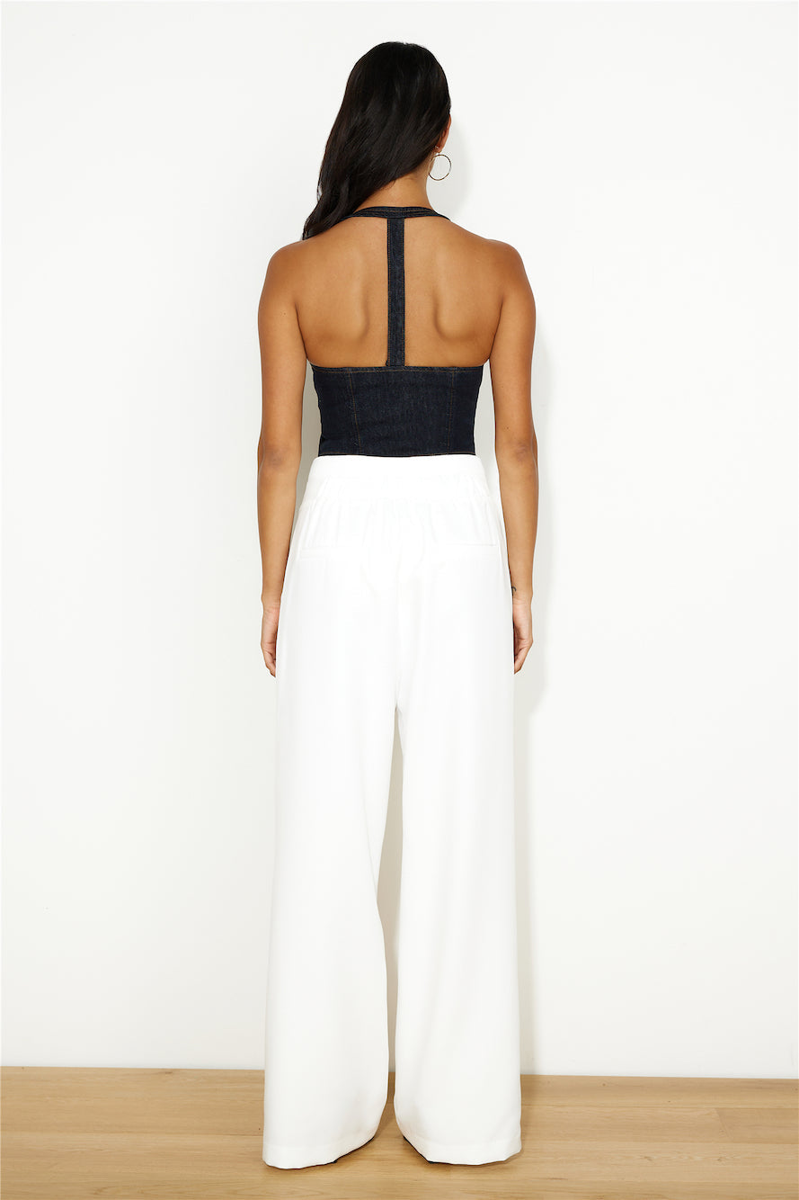 LIONESS Schiffer Pant White