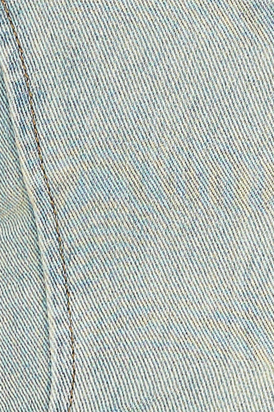 LIONESS NYC Halter Top Light Denim