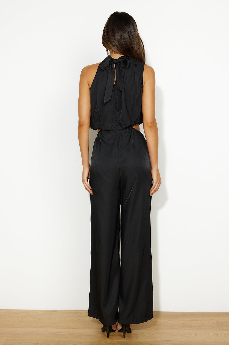 Her Values Jumpsuit Black
