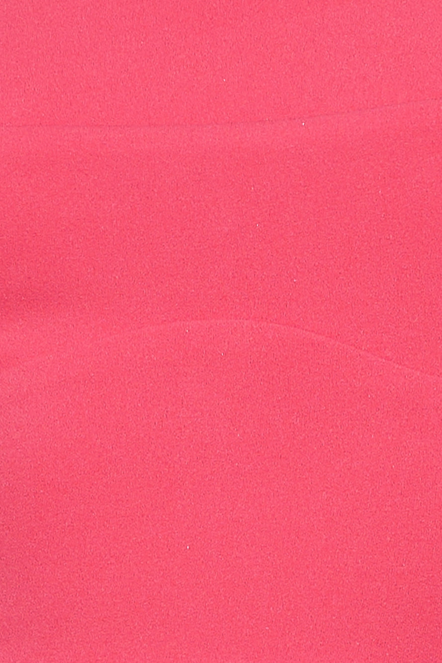 Around The Twist Mini Dress Pink