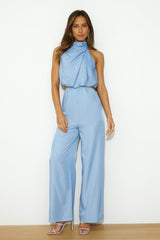 Her Values Jumpsuit Blue