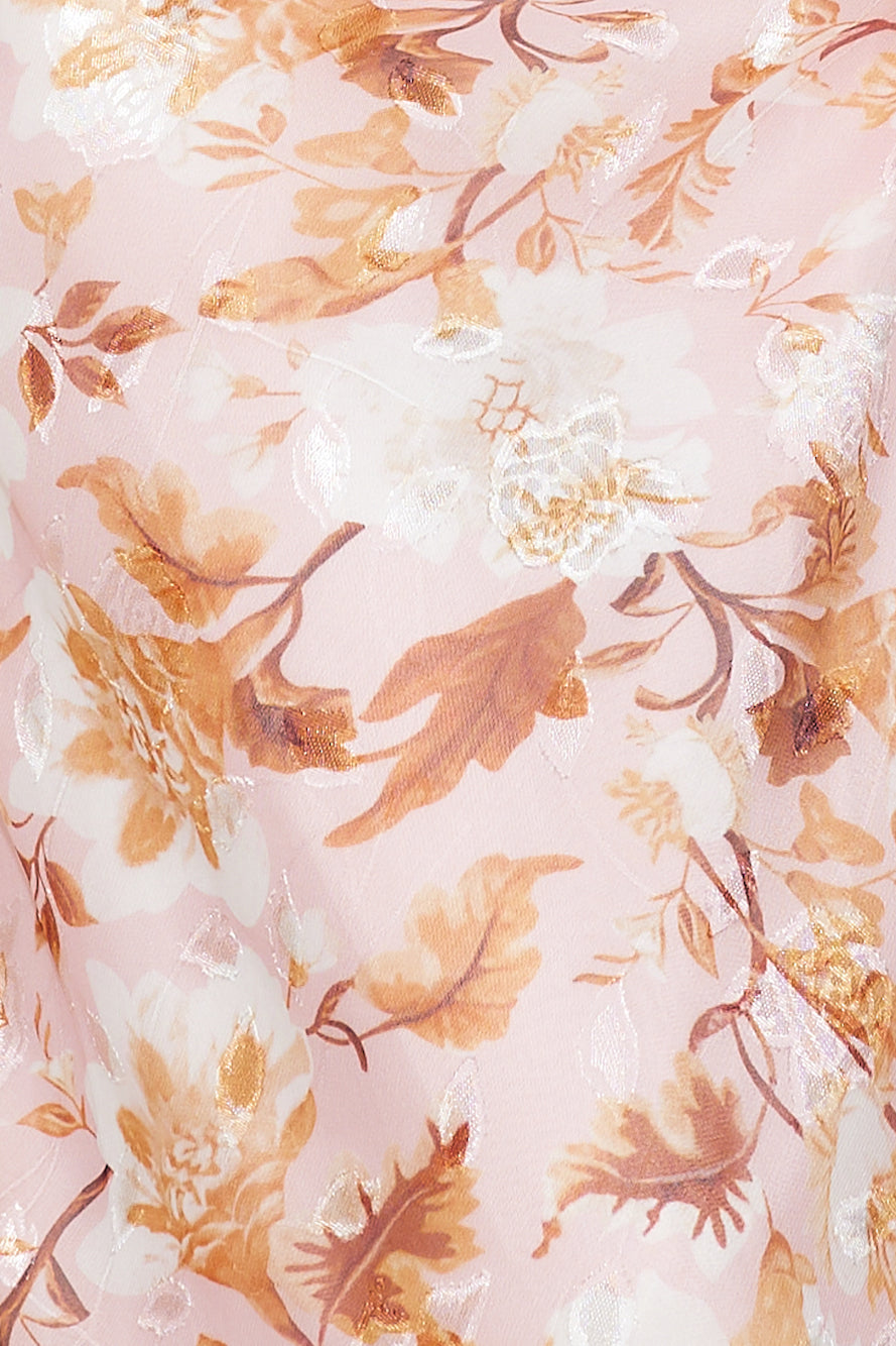Having Fun Midi Dress Pink