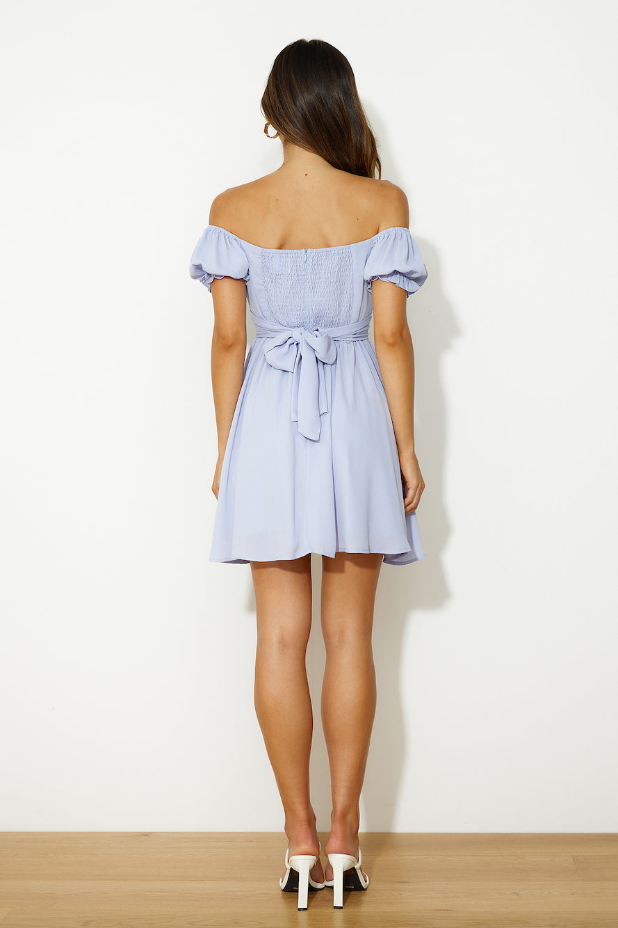 Feeling Dreamy Mini Dress Blue
