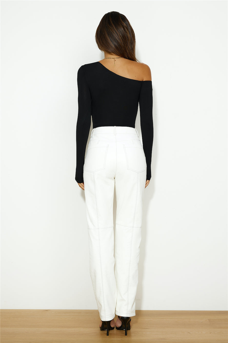 Fashion Basics Bodysuit Black