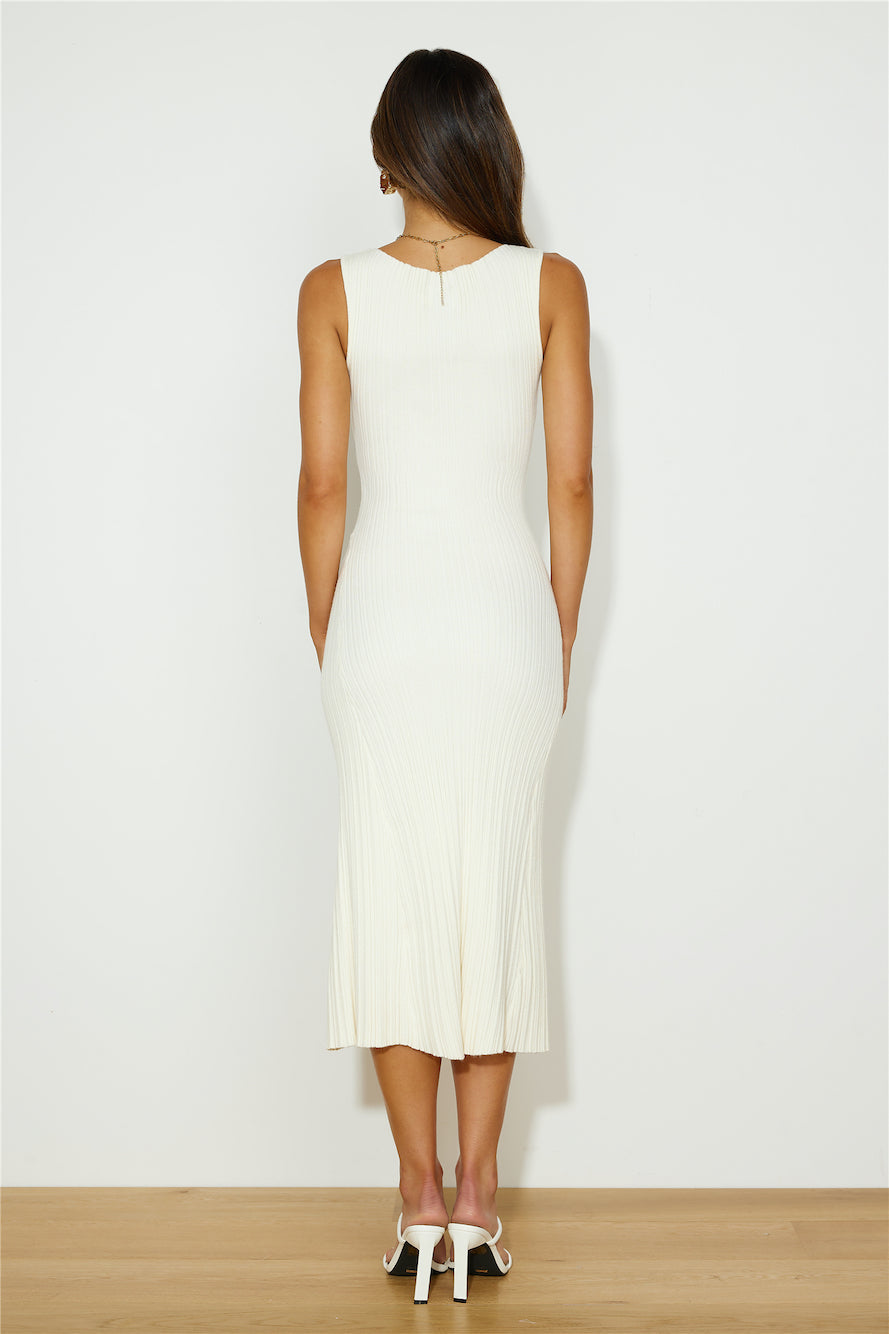 Everyday Fit Midi Dress Cream