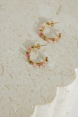 18k Gold Plated Luxe Beads Earrings Gold