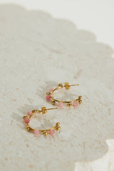 18k Gold Plated Luxe Beads Earrings Gold