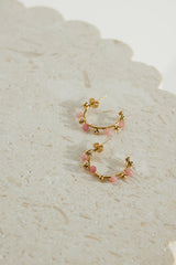 18k Gold Plated Luxe Beads Earrings Gold
