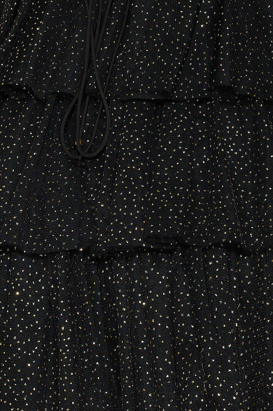 Limitless Possibilities Tulle Mini Dress Black
