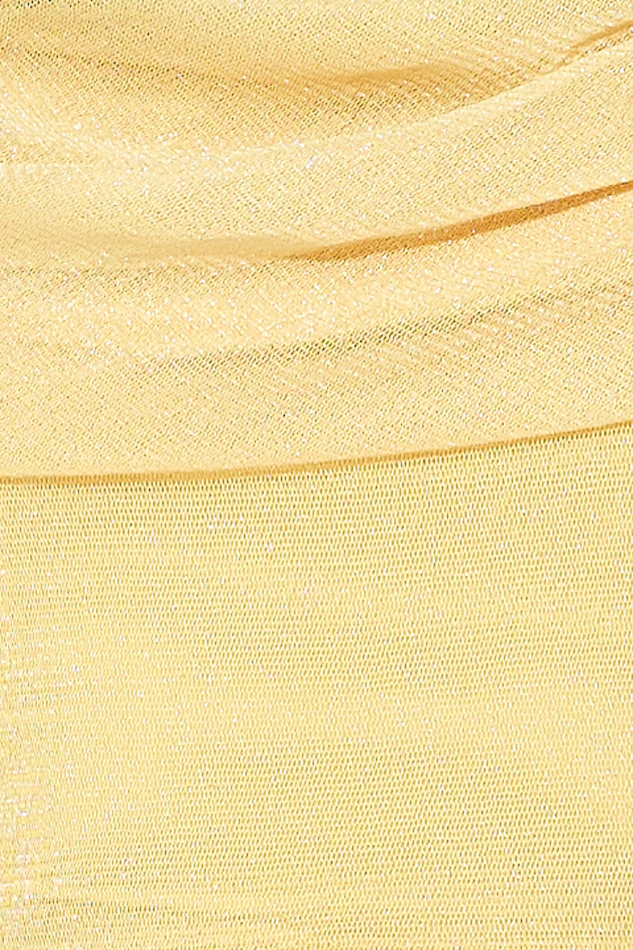 Life Spark Crop Top Yellow