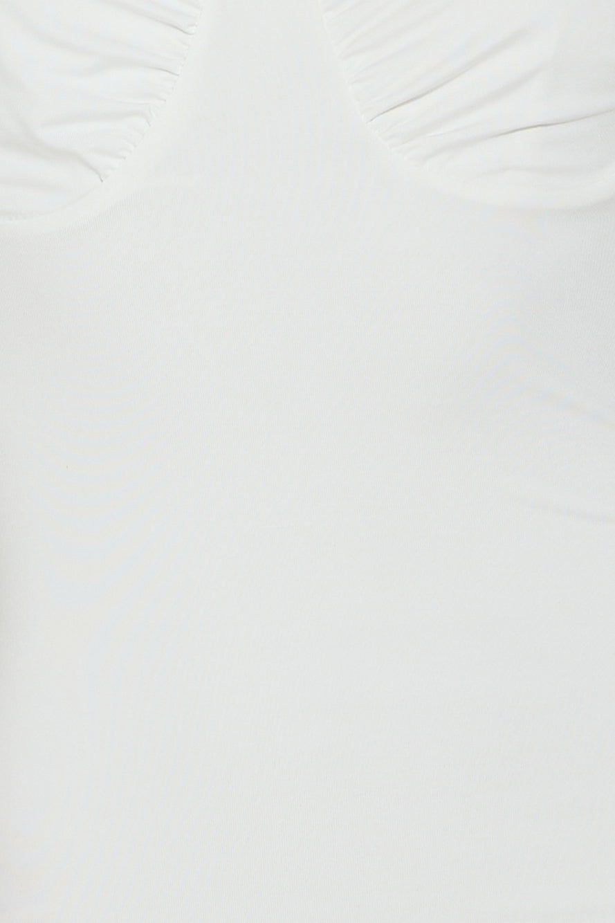 Out of the Ordinary Maxi Dress White