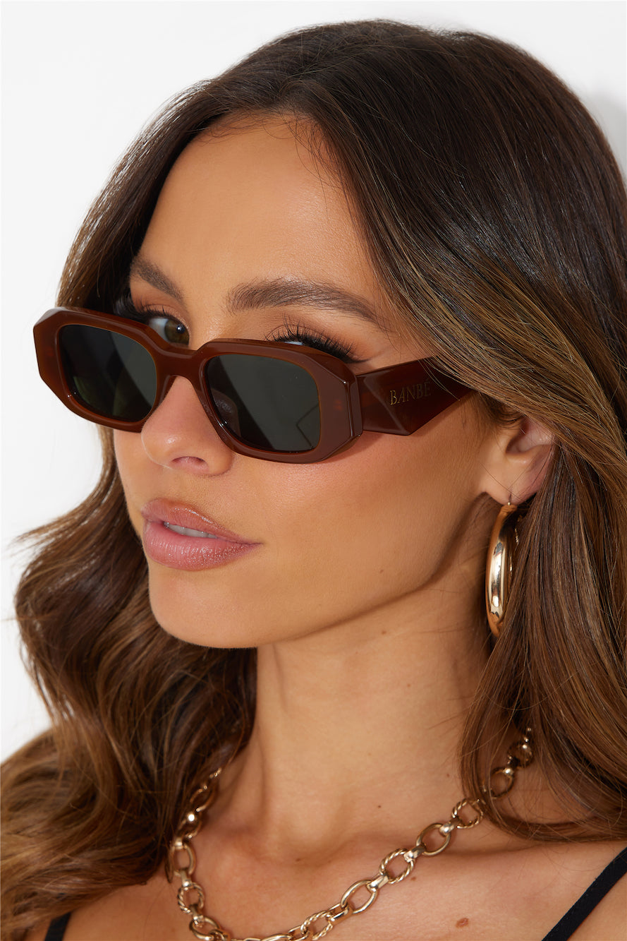 BANBÉ The Nina Sunglasses Cocoa Green
