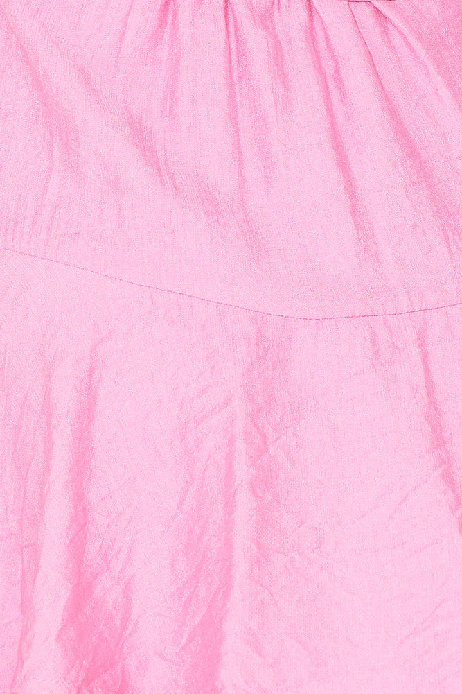 Found The One Long Sleeve Mini Dress Pink