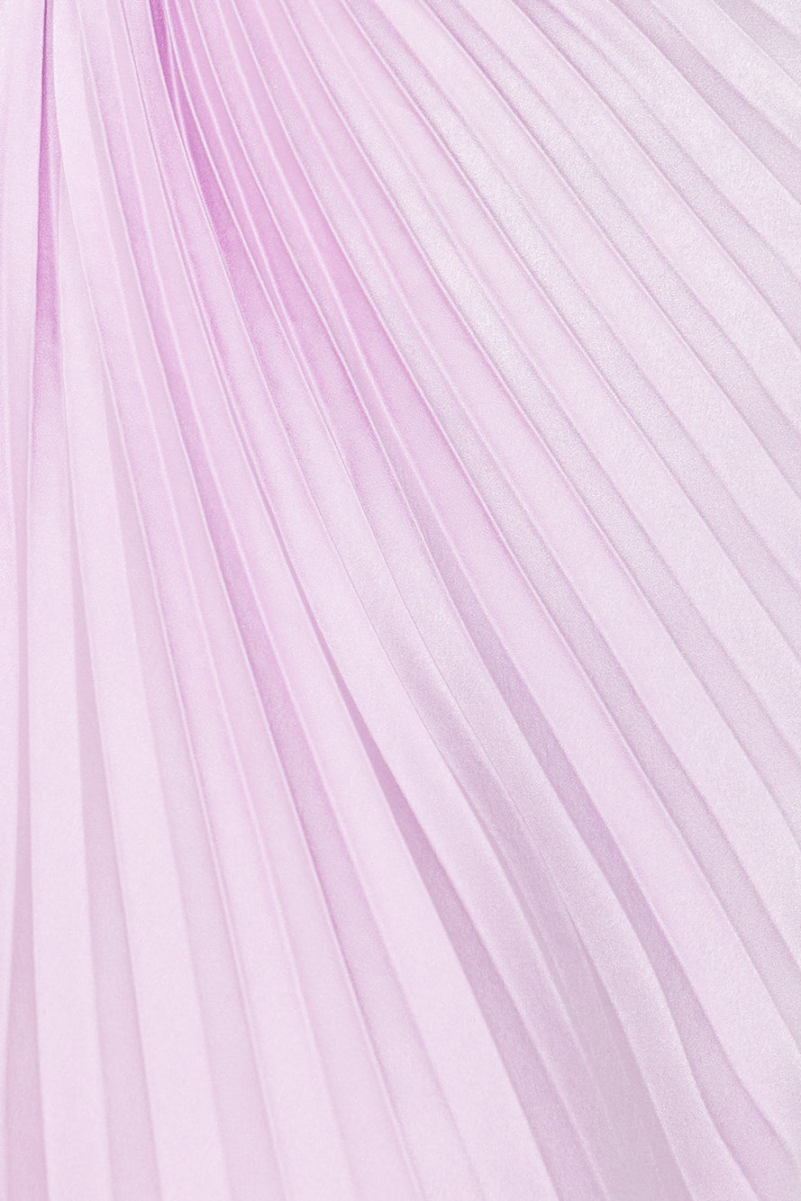 Full Of Wonder One Shoulder Mini Dress Lilac