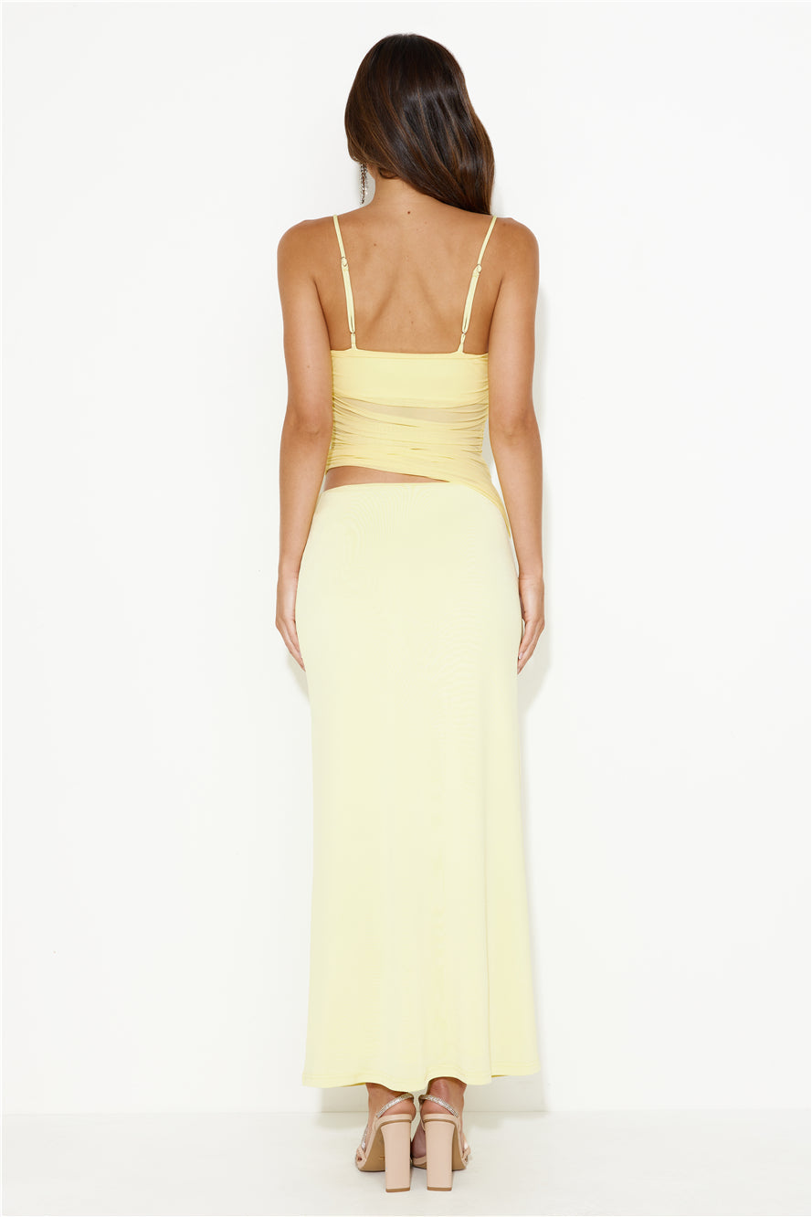 Don't Apologise Maxi Dress Yellow