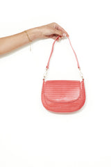BILLINI Mezra Shoulder Bag Watermelon Patent Scale