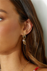 18k Gold Plated Everyone Wants Earrings Gold