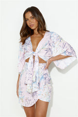 Koi Love Mini Dress Pink