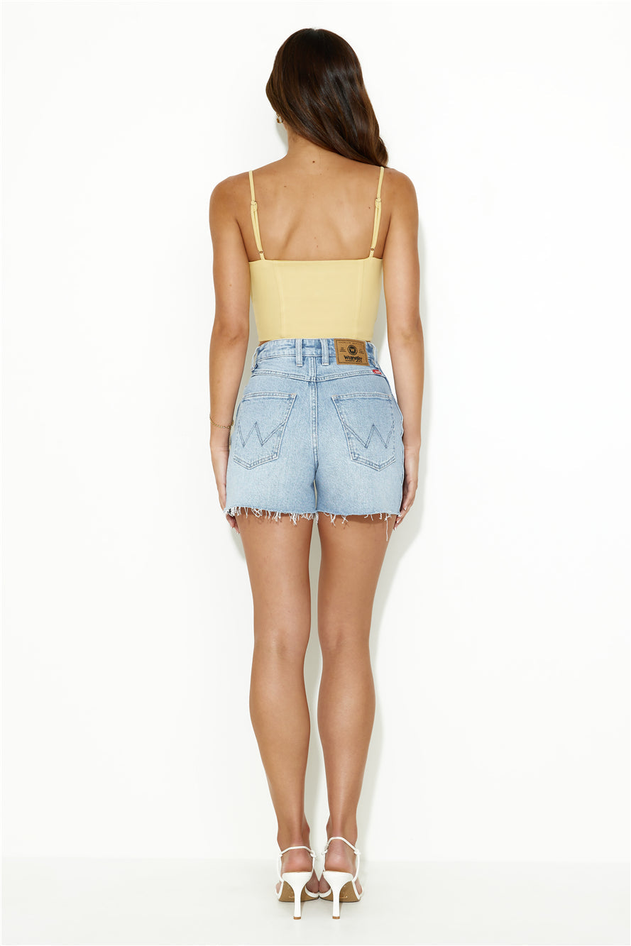 Hot Girl Dance Crop Top Yellow