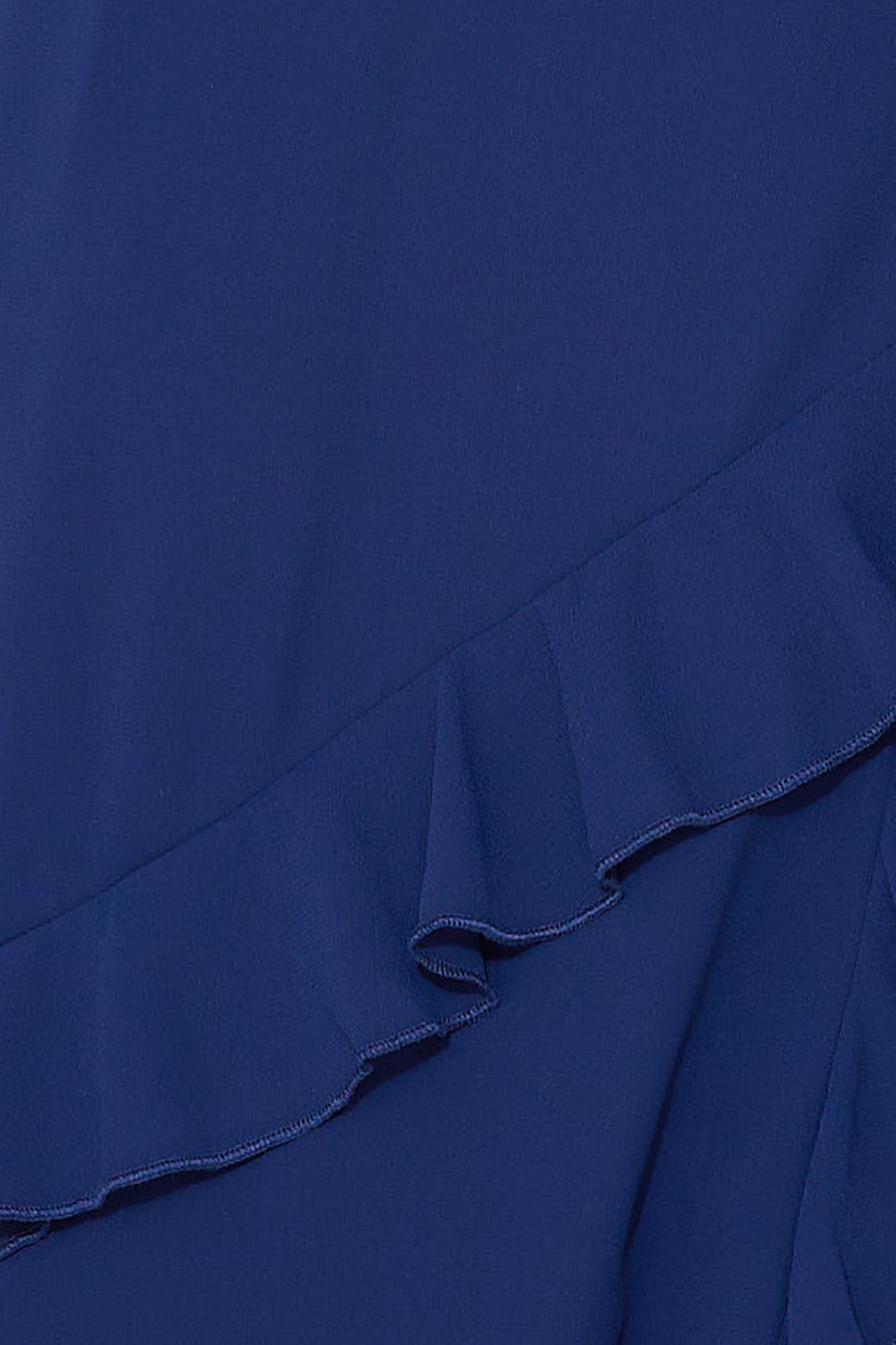 Chasing Seasons Frill Maxi Dress Navy