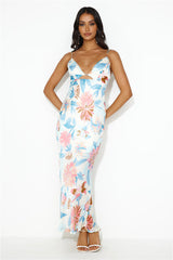 Her Own Skin Maxi Dress Blue