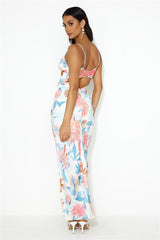 Her Own Skin Maxi Dress Blue