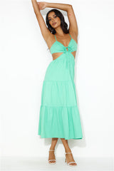Loving Her Style Maxi Dress Green