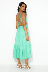 Loving Her Style Maxi Dress Green
