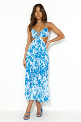 Loving Everything Maxi Dress Blue
