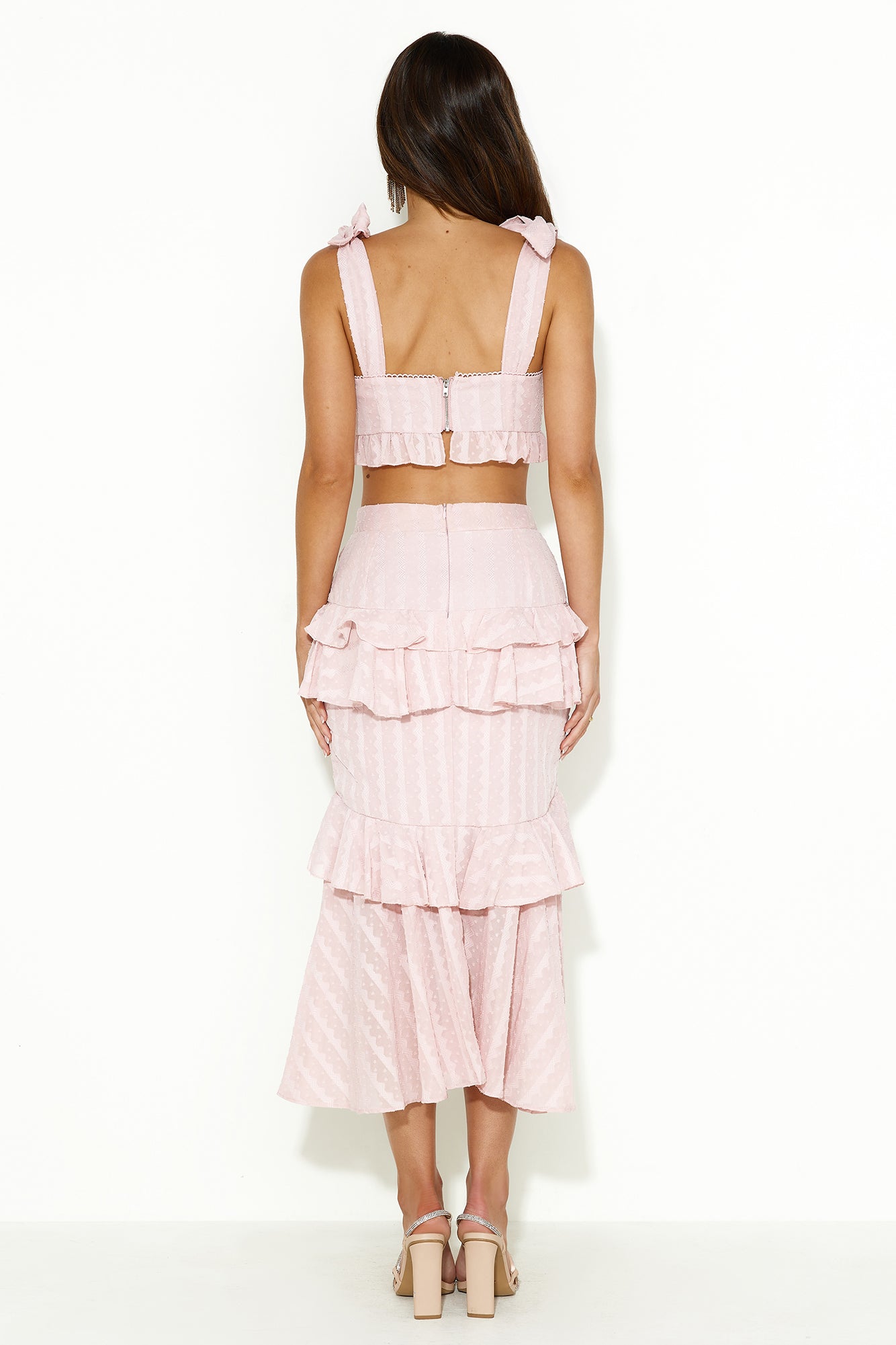 Dainty Moment Crop Top Pink