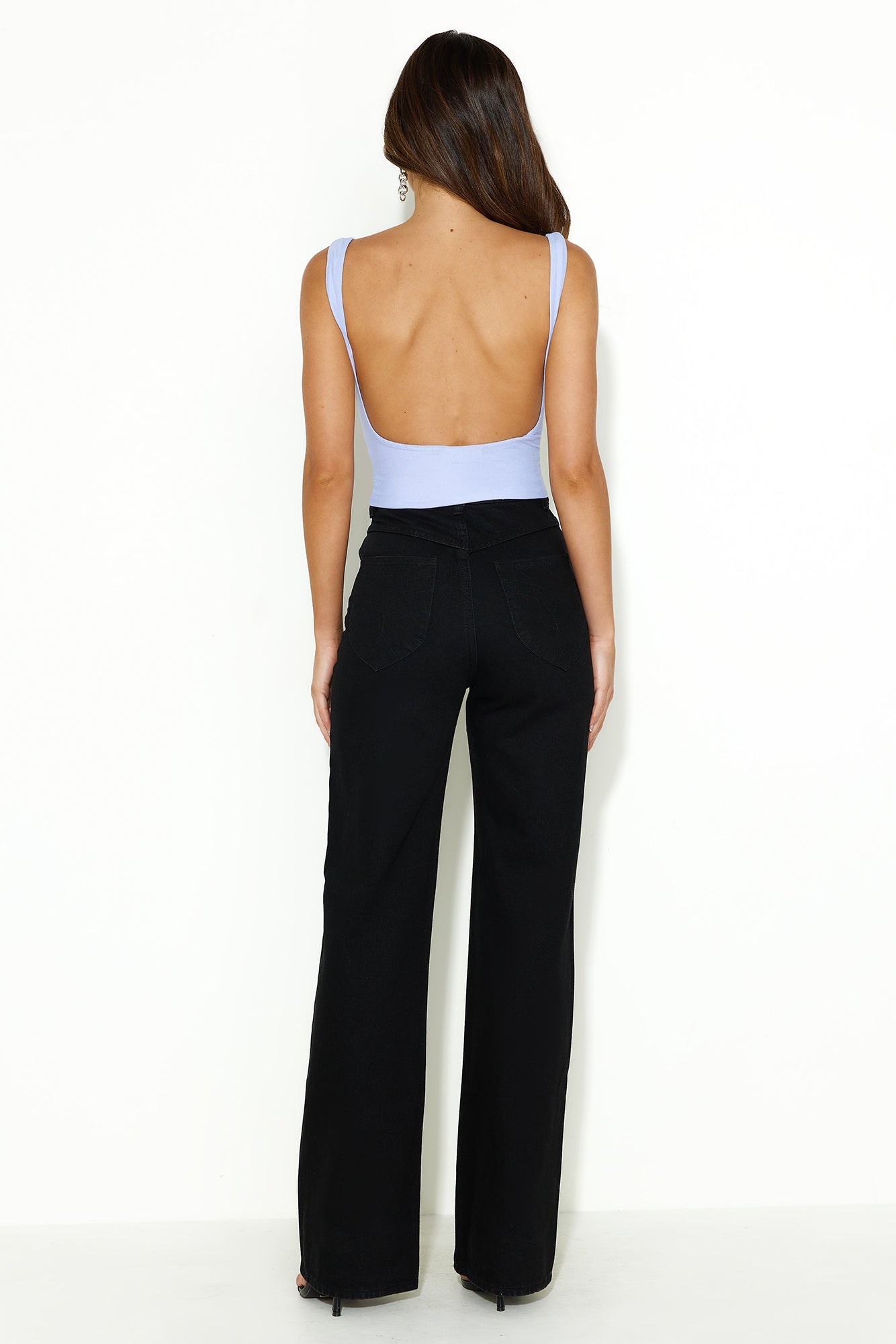 It Girl 'Fit Mesh Crop Top Lilac
