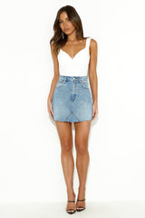 It Girl 'Fit Mesh Crop Top White