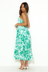 Easy Breeze Midi Dress Green