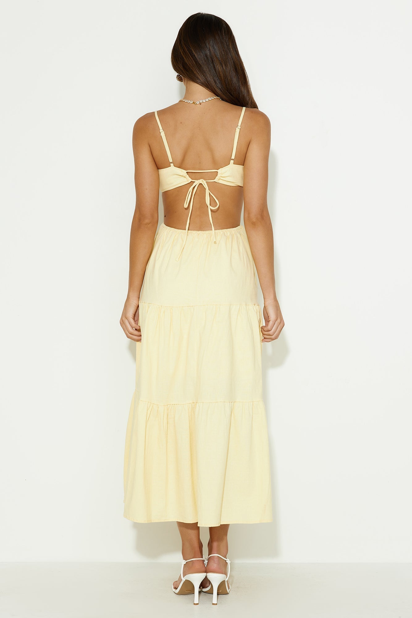 Loving Her Style Maxi Dress Yellow