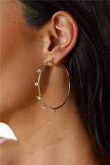 Bigger The Hoop Earrings Gold
