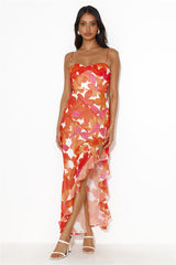 Hawaii Dream Maxi Dress Red