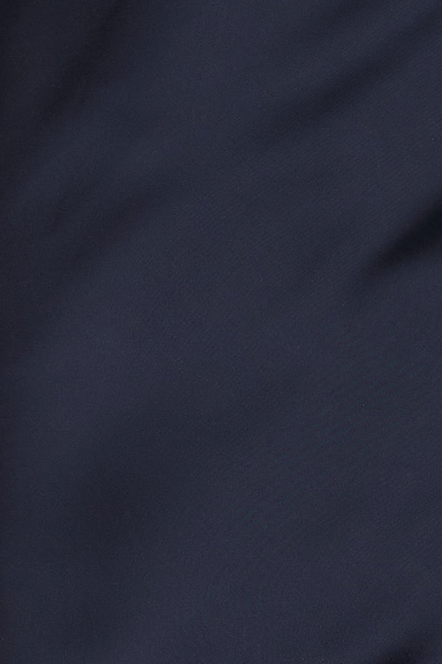 Dim The Lights Strapless High Low Dress Navy